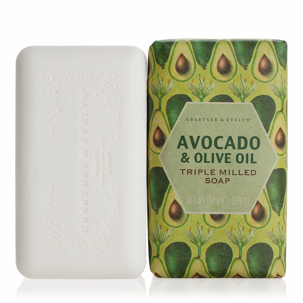 Crabtree & Evelyn Heritage Soaps Triple Milled Soap - Avocado and Olive Oil - 5.57 oz
