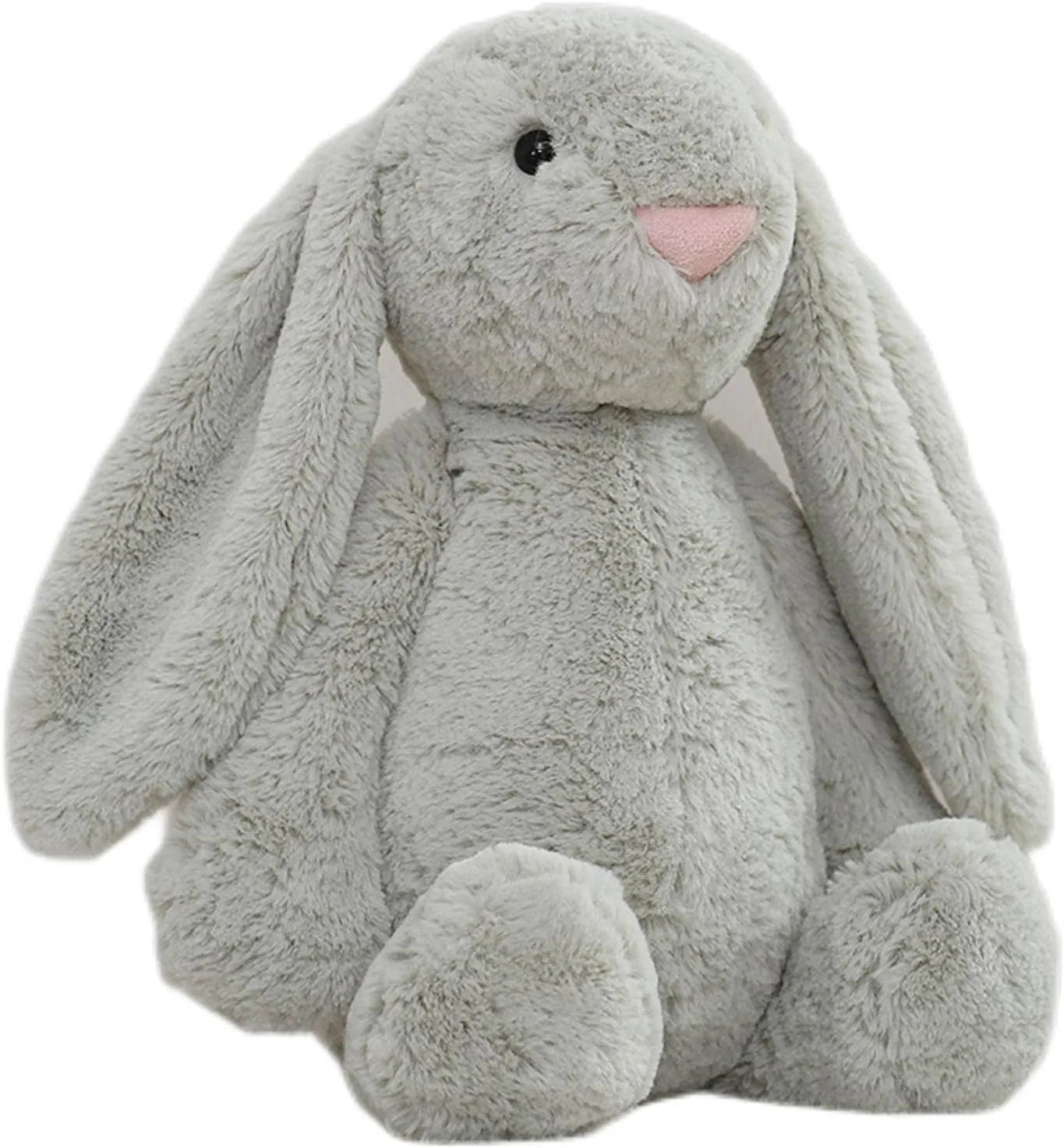 Creamy White Bunny Plush - Adorable Stuffed Animals for Cuddles & Décor. Soft & Huggable Long-Eared Friends for Kids & Adults (Bonny Rabbit A - Milk White 22 inch)