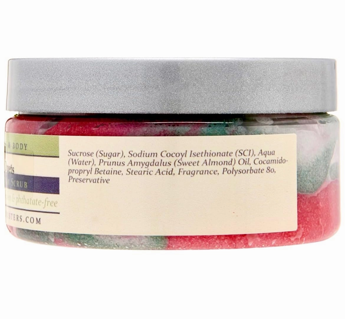 Creamy Foaming Exfoliating Sugar Scrub w (Minty Duets (Peppermint Spearmint))