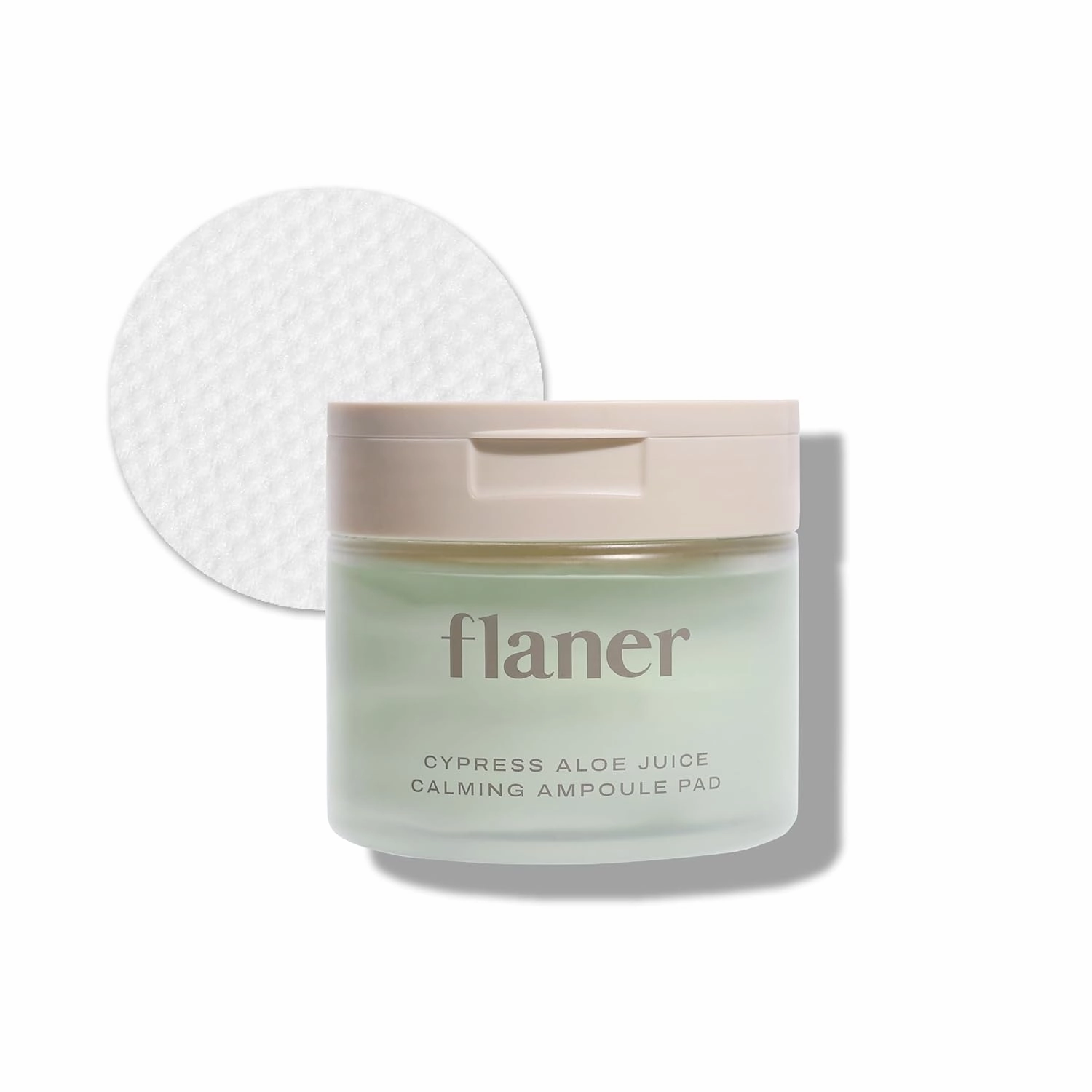 Cypress Aloe Calming Toner Pads [50 Sheets] – Instantly Cooling & Soothing Toner with Centella Asiatica, Reduce Redness & Pore Care, Vegan, Dermatologist-Tested for Sensitive & Acne-Prone Skin