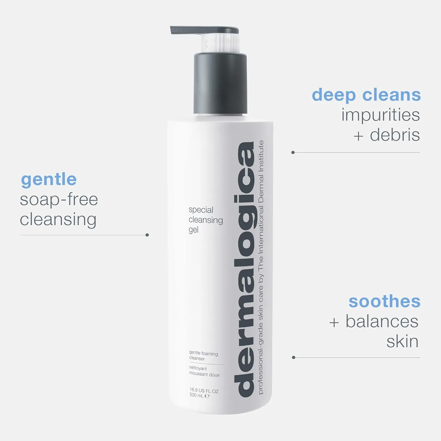 Dermalogica Special Cleansing Gel Gentle-Foaming Face Wash for Women and Men - Leaves Skin Feeling Smooth And Clean