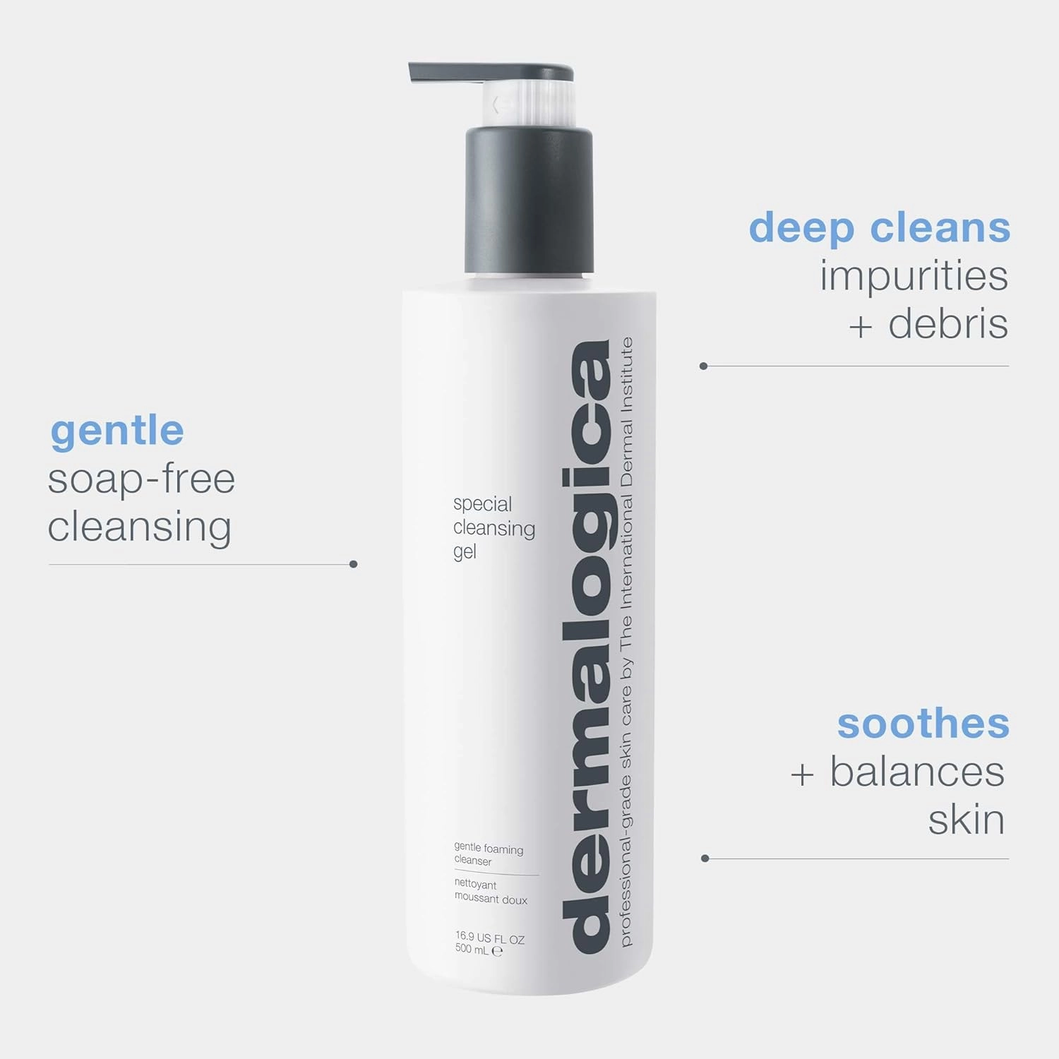 Dermalogica Special Cleansing Gel Gentle-Foaming Face Wash for Women and Men - Leaves Skin Feeling Smooth And Clean