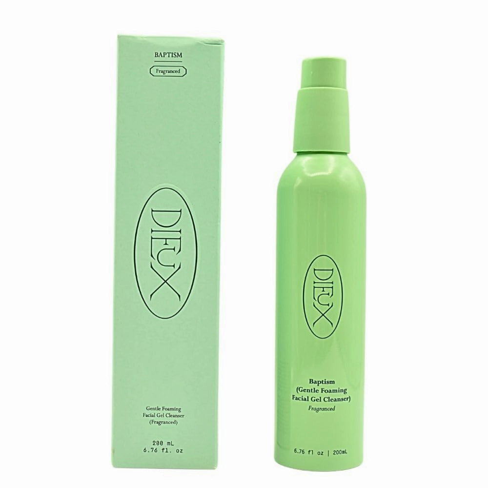 Dieux Baptism Gentle Foaming Facial Gel Cleanser Fragranced 6.76 oz