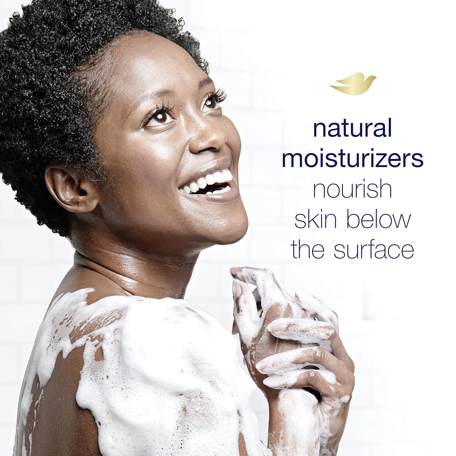 Dove Deep Moisture Body Wash For Dry Skin Moisturizing Body Wash Transforms Even The Driest Skin In One Shower, 22 Fl Oz (Pack of 4)