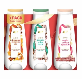 Dove Holiday Treats Body Wash, 3 pk./23 oz Each