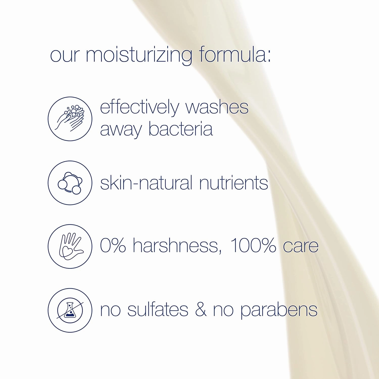 Dove Purely Pampering Body Wash for Dry Skin Shea Butter with Warm Vanilla Effectively Washes Away Bacteria While Nourishing Your Skin, 22 Fl Oz (Pack of 4)