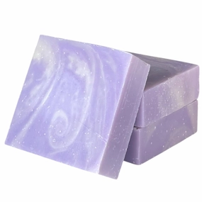 Dr. Wally's Handcrafted Soap Lavender Bar 5 oz, with Shea Butter and enrich with Olive Oil, All Natural - Cold process - 100% Handmade - Made in USA, pack of (3)