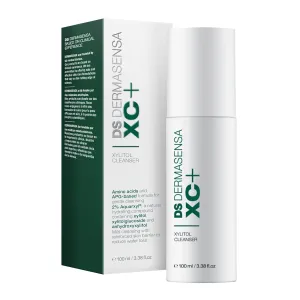 DS Dermasensa XC  Xylitol Cleanser – Hydrating Face Wash with Amino Acids & APG, Gentle pH-Balanced Foaming Formula, Removes Oil & Impurities, Strengthens Skin Barrier, 100ml/3.38 fl.oz