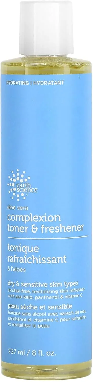 EARTH SCIENCE - Aloe Vera Complexion Toner & Freshener (8 fl. oz.)