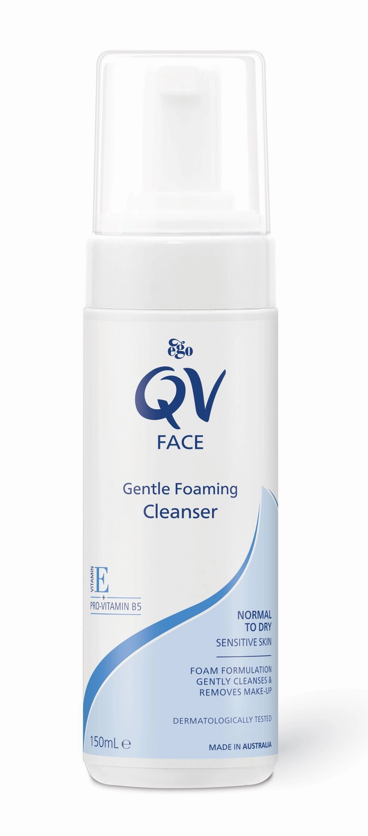 Ego Qv Face Gentle Foam Cleanser 150ml