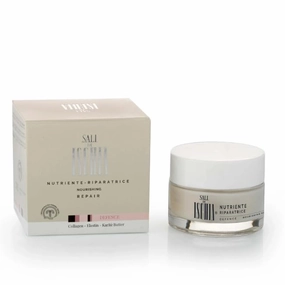 Face Cream Nourishing and Repairing for Dry and Sensitive Skin with Collagen and Elastin Rich & Hydrating Alcohol-Free Paraben-Free 50 mL / 1.69 fl oz