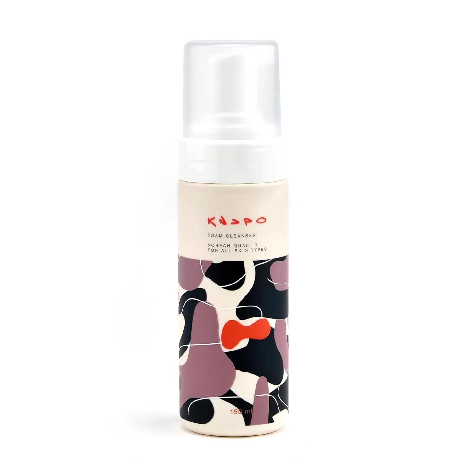 Foam Cleanser - For all skin types - Easy-to-use pump - Made in Korea - 150 ml
