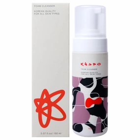 Foam Cleanser - Gentle Facial Cleanser for All Skin Types - Non-Drying Face Cleanser - Face Wash with AHA BHA LHA - 5.07 oz