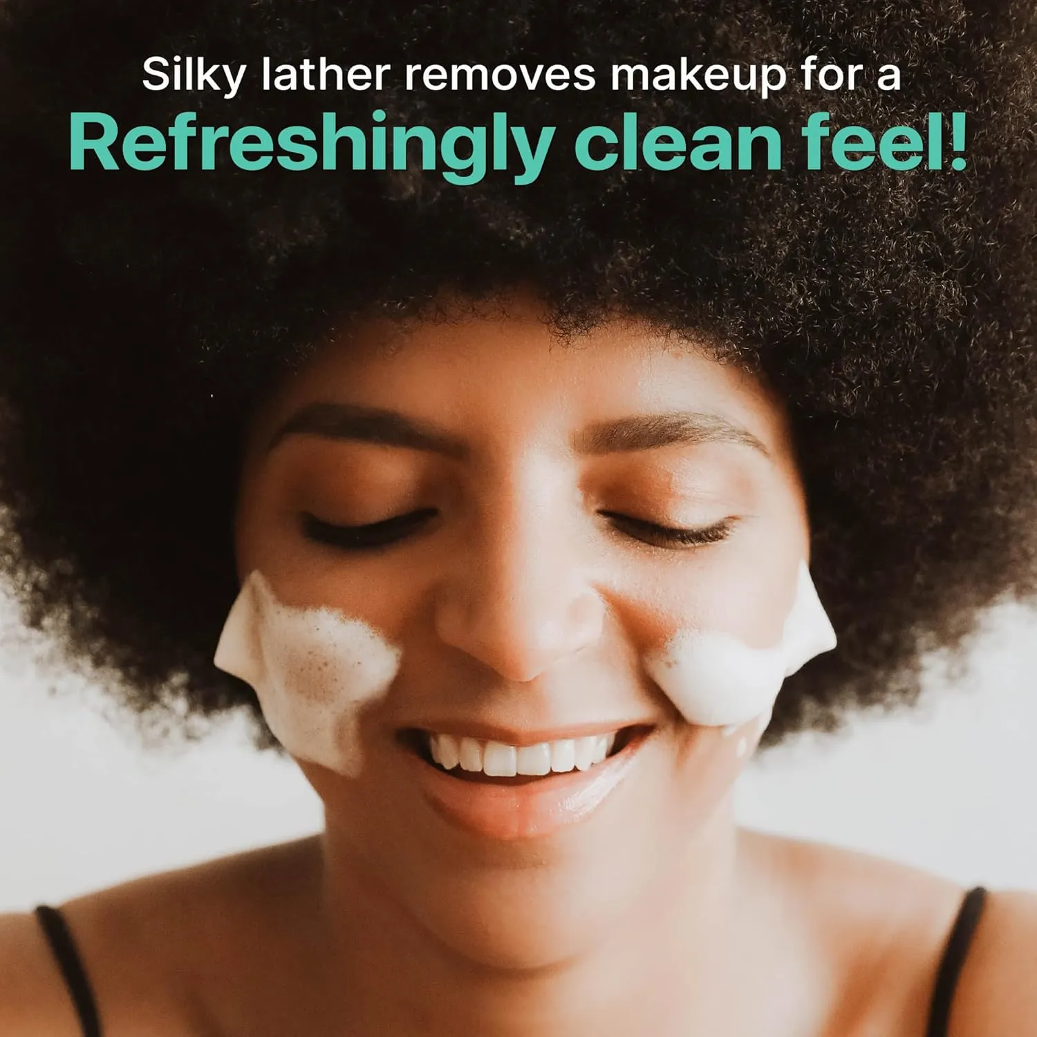 Foaming Face Wash - USA Made with Natural & Organic Ingredients, Gentle Foaming Facial Cleanser for Women & Men, Non Toxic Daily Wash for Sensitive & Oily Skin, Non Drying Cleansing Foam
