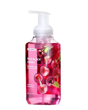 Foaming Hand Soap, Wild Black Cherry Scent, 11 fl oz – with Essential Oils & Fruity Notes