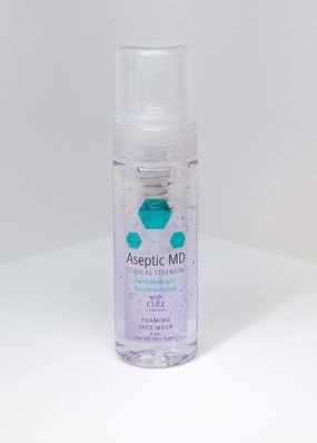 Foaming Face Wash, Exclusive ClO2 Formula, Gentle, Hypoallergenic, Fragrance-free, For All Skin Types, Dermatologist-Recommended Chlorine Dioxide Complex Facial Cleanser 6.0 oz
