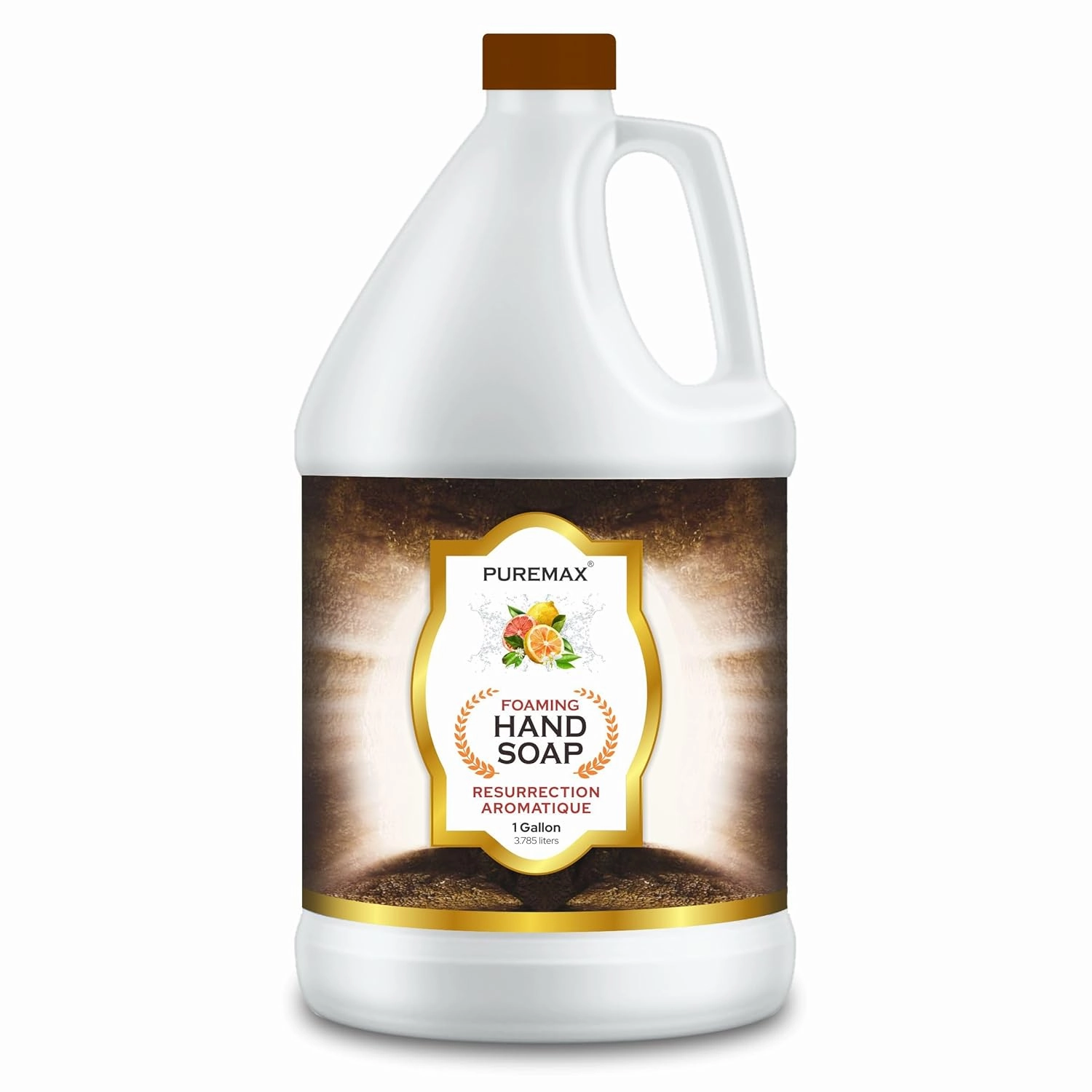 Foaming Hand Soap Refills with Essential Oils | Resurrection Aromatique | Citrus Smell | Gentle, Moisturizing | Biodegradable Formula | Made in USA | 128 Fl Oz (1 Gallon) |