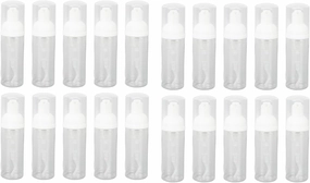 Foaming Pump Bottle 20pcs 50ml Empty Foam Pump Bottle Bulk, Refillable Travel Foaming Pump Dispenser Bottle Leakage Proof Transparent Foam Bottle Dispenser for Refillable Travel Cosmetics