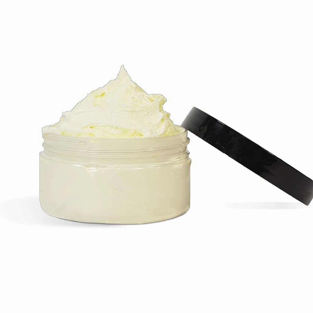 Foaming Sugar Scrub - Large 8 Oz Size - Soapy Sugar Scrub Vanilla Almond Scented