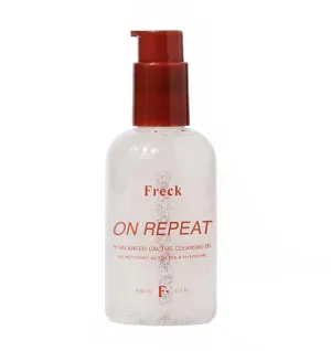 Freck Beauty ON REPEAT PH Balanced Cactus Cleansing Gel – Gentle Makeup Remover, Antioxidant-Rich Plant Collagen, Allantoin & Cactus Flower, Alcohol-Free, Fragrance-Free, Vegan | 177ml