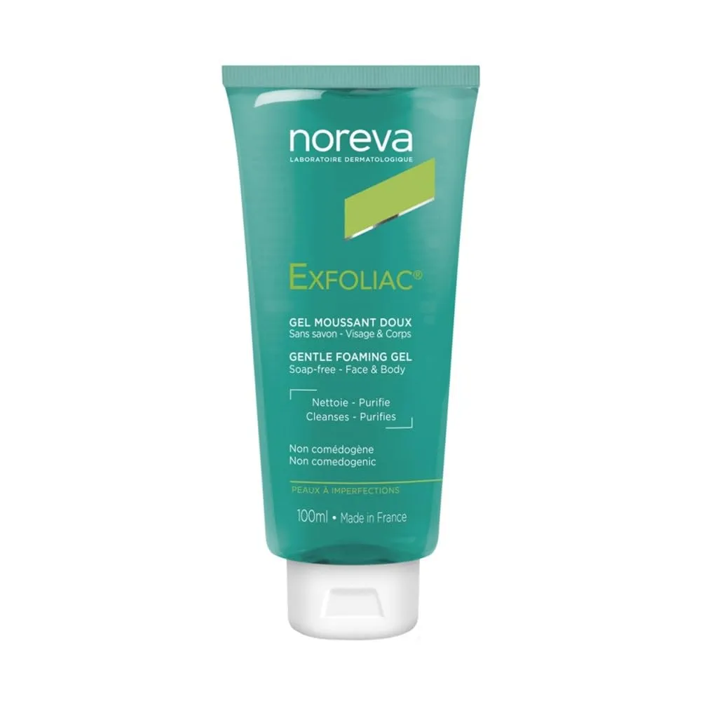 Gentle Foaming Gel 100ml Exfoliac Noreva