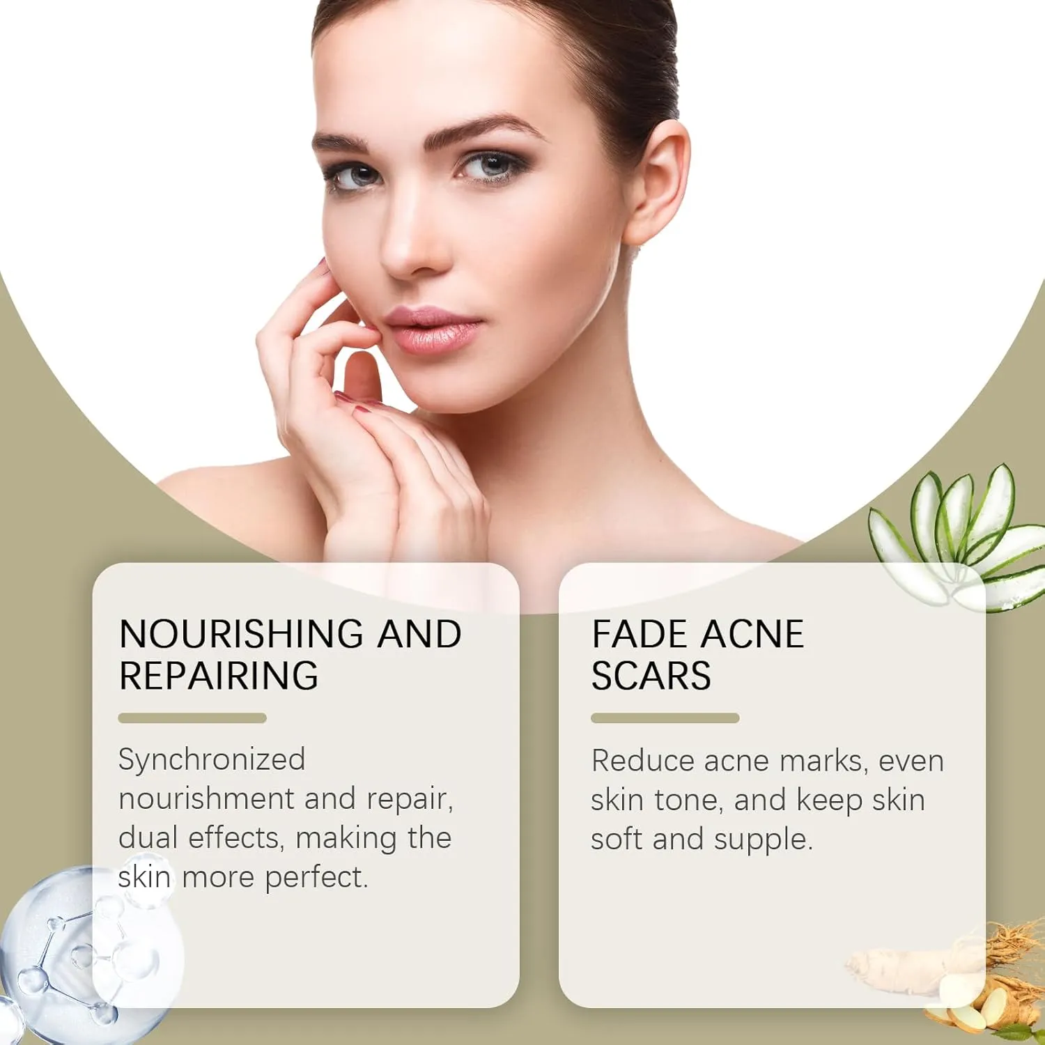 Glycolic Acid 7% Toning Solution, Gentle & Refreshed OUHOE Glycolic Sour 7% Toning, Glycolic Sour 7% Toning, Soothes and Hydrates The Skin, Exfoliating Serum for Face, Astringe Pores (3pc)
