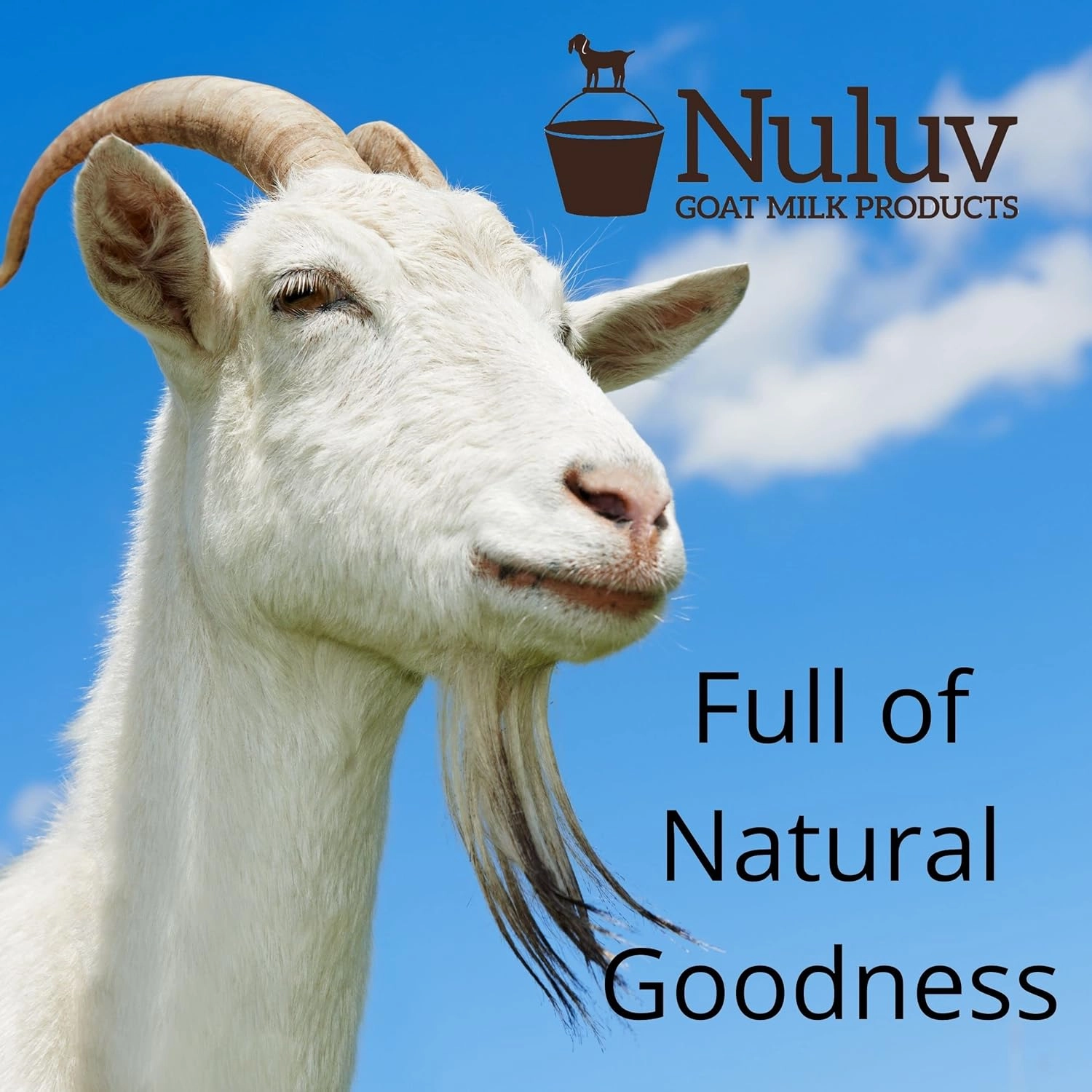 Goat Milk Body Butter Long-Lasting Moisture Soothing for Dry and Sensitive Skin, Made in USA, 8 Ounces (Lavender)