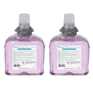 GOJO PROVON Foaming Handwash with Advanced Moisturizers, Cranberry Fragrance, 1200 mL Foam Hand Soap Refill for PROVON TFX Touch-Free Dispenser (Pack of 2) - 5385-02