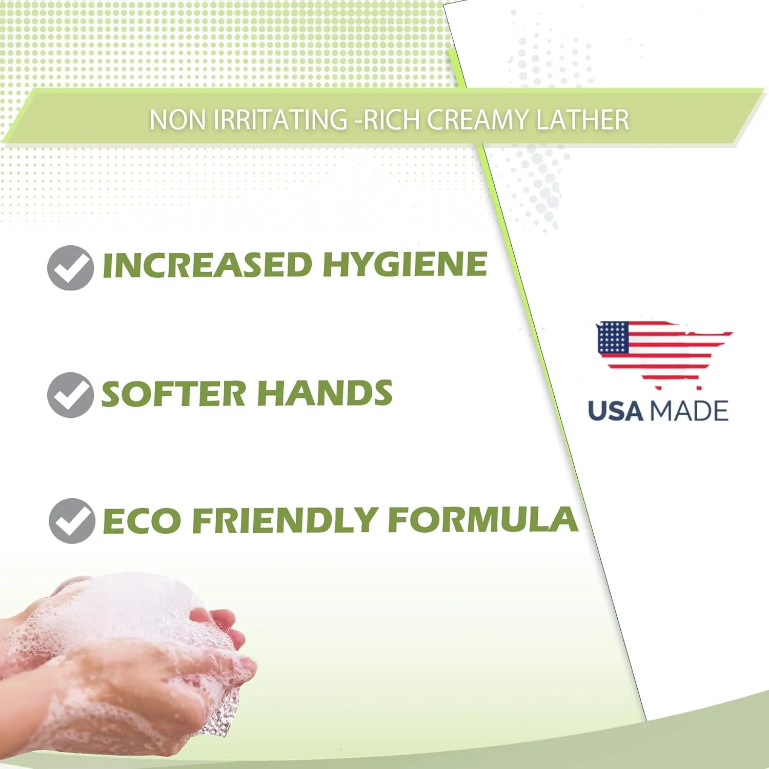 GreenFist Lotionized Hand Soap [ Liquid Gel Refill ] Made in USA, 128 Ounce (1 Gallon) (Coconut Lime)