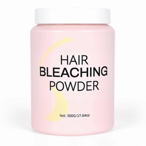Hair Bleach, Bleach Powder for Hair, Professional Grade Blue Bleaching Powder, Up to 9 Levels of Lift for Hair Highlights & Lightening (500g/17.64oz)