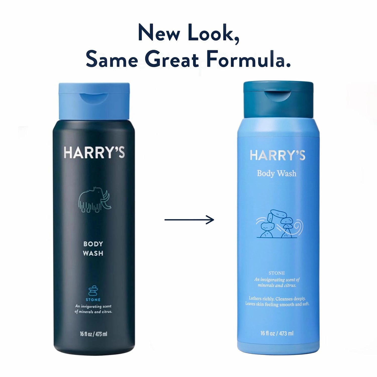 Harry's Men's Body Wash - Body Wash for Men - Variety Pack - 16 Fl oz , Pack of 4 (Packaging May Vary)