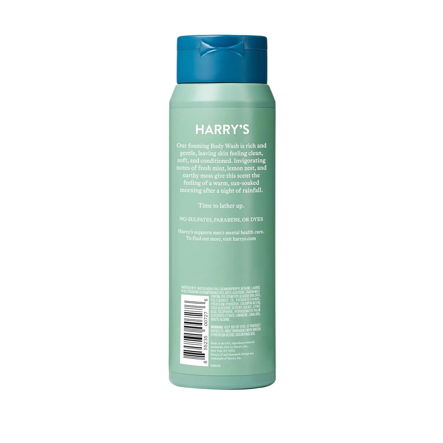 Harry's Men's Body Wash Shower Gel - Spring, 16 Fl Oz (Pack of 3)