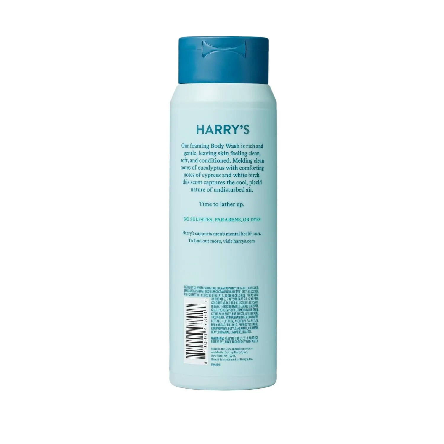 Harry's Men's Body Wash Shower Gel - Wildlands, 16 Fl Oz (Pack of 3)