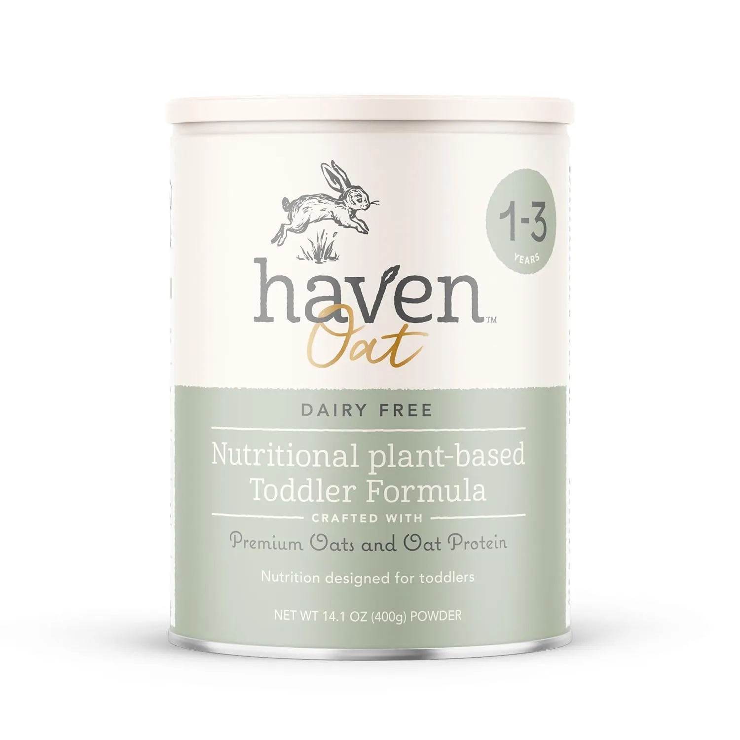 Haven Oat Toddler Formula | 1 to 3 Years | World-first Premium plant-based dairy-free Oat Toddler Formula | Wholesome Goodness of Oats and Oat Protein | Gentle on Tiny Tummies | Immune Support | Prebiotics, Probiotics, DHA, Lutein | Non GMO | No Palm Oil