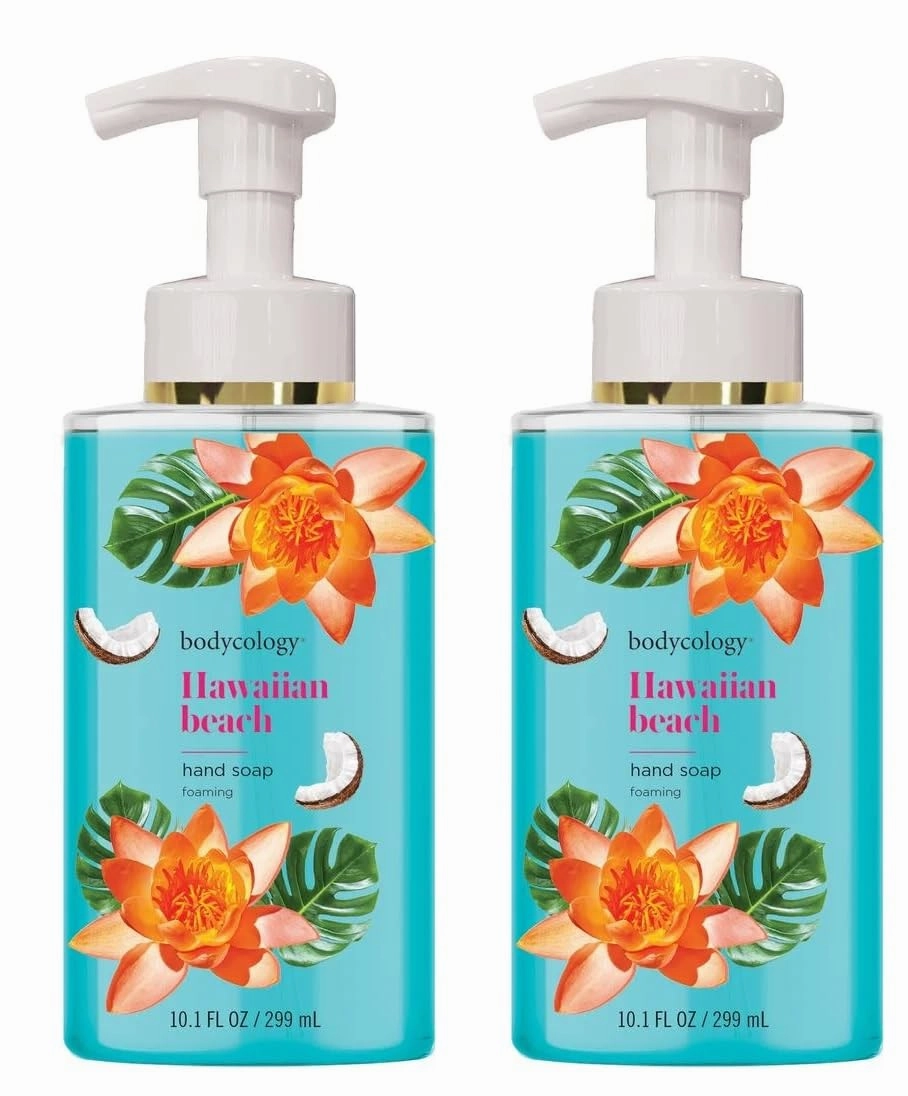 Hawaiian Beach Foaming Hand Soap 10.1fl oz/299ml (Pack of 2)