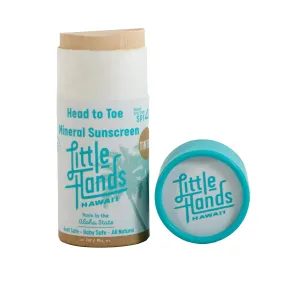 Head to Toe SPF 40  Sunscreen Stick – 3oz, Water Resistant (80 min), Organic & Biodegradable, Safe for Sensitive Skin | Light Neutral Reef-Safe