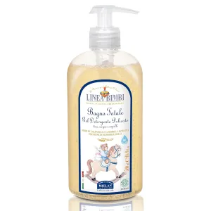 Helan Linea Bimbi Bio - Baby Shampoo & Body Wash, Baby Wash Gel with Marigold & Chamomile Flower Extracts, Kids Shampoo & Gentle Cleanser with Sweet Almond Protein for Baby Bath Made in Italy 500fl oz