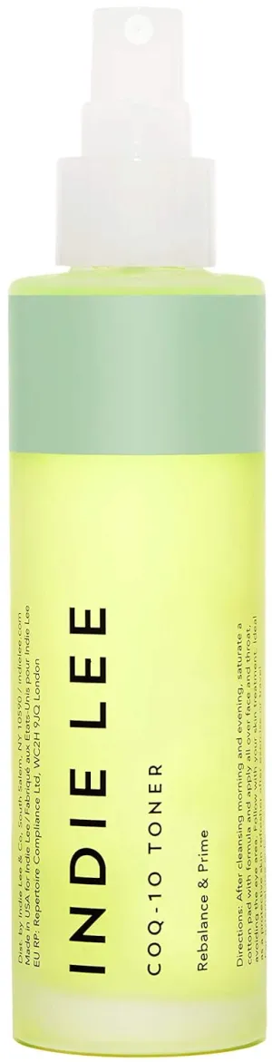 Indie Lee CoQ-10 Face Toner - Refreshing, Hydrating Mist for All Skin Typed - Hyaluronic Acid, Aloe   Chamomile - Alcohol   Essential Oil-Free Facial Toner (125ml)