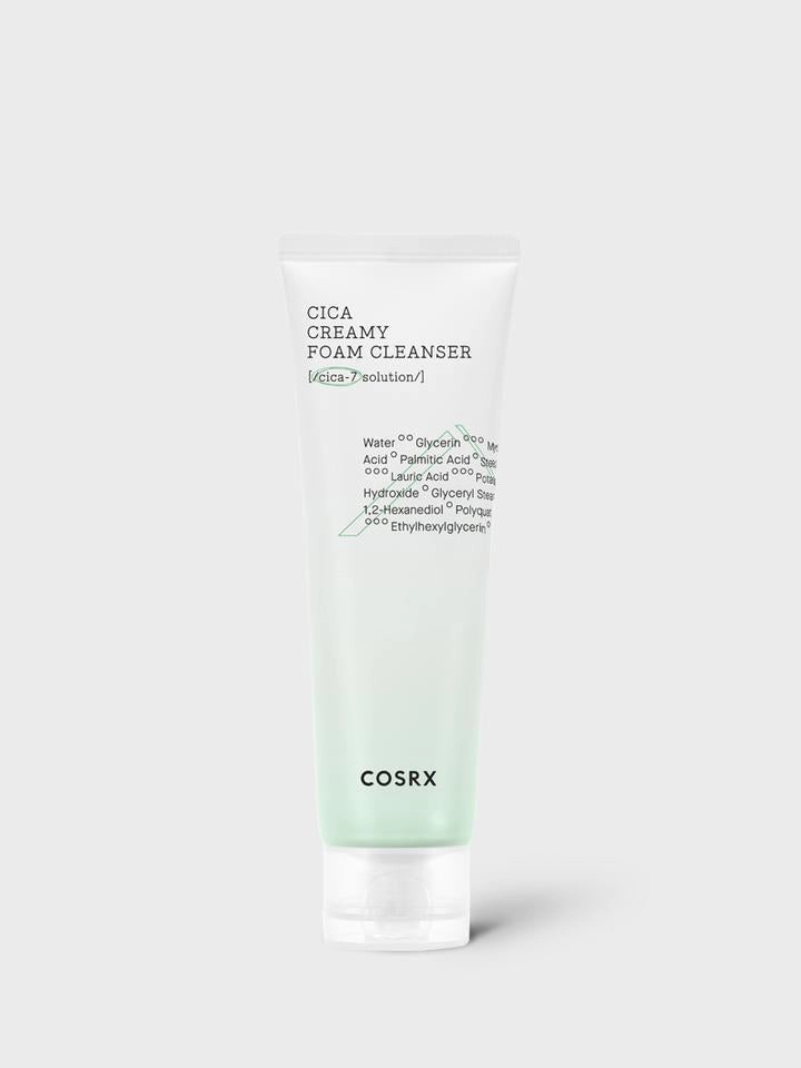 Indulge in Pure Fit Cica Creamy Foam Cleanser for a Radiant Finish | COSRX