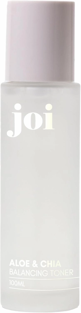 Joi Aloe & Chia Balancing Toner with Hyaluronic Acid, Skin Balancing & Pore Refining, Paraben Free, 3.4Oz