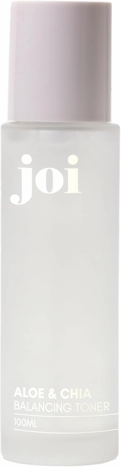 Joi Aloe & Chia Balancing Toner with Hyaluronic Acid, Skin Balancing & Pore Refining, Paraben Free, 3.4Oz