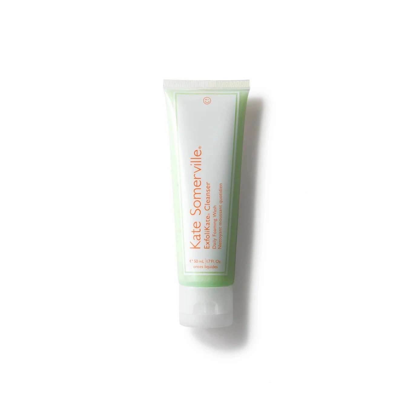 Kate Somerville ExfoliKate Cleanser – Daily Exfoliating Foaming Face Wash – Clinically Formulated Glycolic Acid and Lactic Acid Gentle Facial Scrub