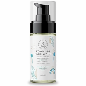 Kids Foaming Face Wash - Clean and Gentle Face Wash for Kids and Preteens - Made in the UK - Unscented