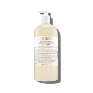 Kiehl's Grapefruit Liquid Body Cleanser, Gentle and Refreshing Foaming Body Wash, Aromatic Bath and Shower Experience, Maintains Moisture, Smooths Skin, Conditions, and Hydrates