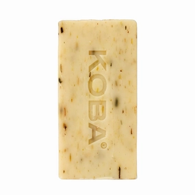 KOBA Soak Me Up Soap Bar - Hydrating Soap - For Normal to Very Dry Skin - Citrus, Woody, Spicy Fragrance - Natural Ingredients - Safou Oil - Coconut Oil - Shea Butter - Olive Oil - Vegan (150 g)