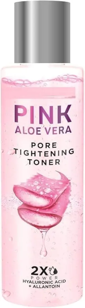 krinal Pink Aloe Vera Pore Tightening Toner, 100ml