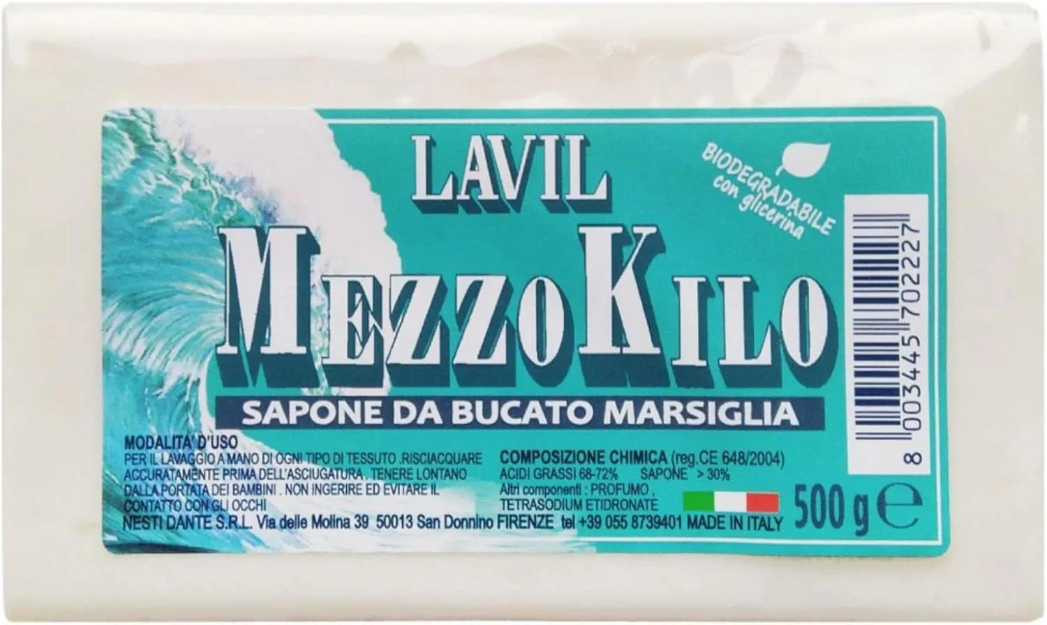 Lavil Marsiglia Laundry Hand Wash Soap 500 GR