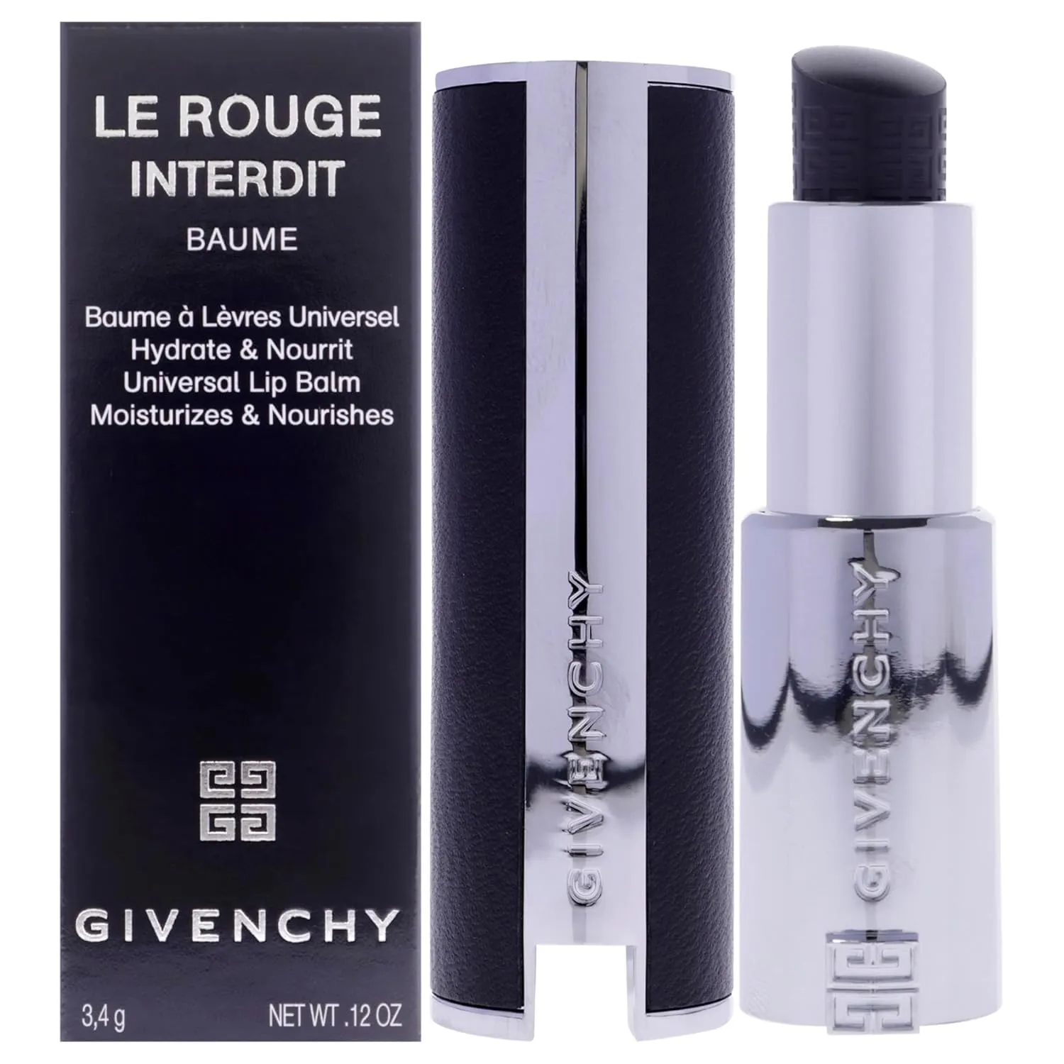 Le Rouge Interdit Lip Balm - N10 Revealing Color by Givenchy for Women - 0.11 oz Lip Balm