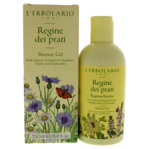 L'Erbolario Shower Gel – Moisturizing Body Wash with Floral Scent – Restoring Floral Body Soap with Chamomile and Daisy - Regine dei Prati - 8.4 oz