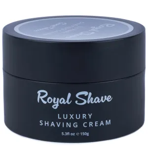 Luxury Shaving Cream for Men by Royal Shave, Premium & Rich Soothing Lathering Cream for Close & Comfortable Shave (Made in UK) (Sweet Tobacco)